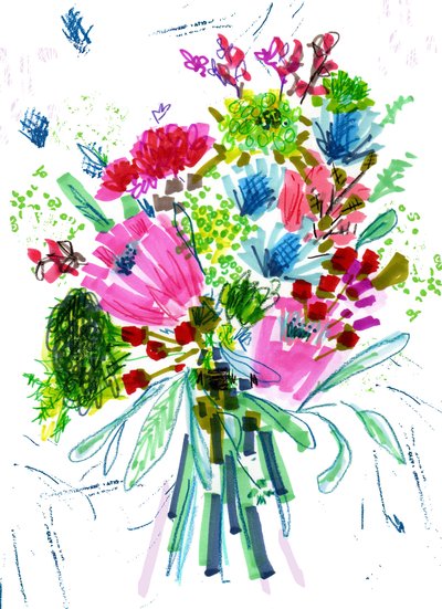 Bouquet. 2014 by Jo Chambers